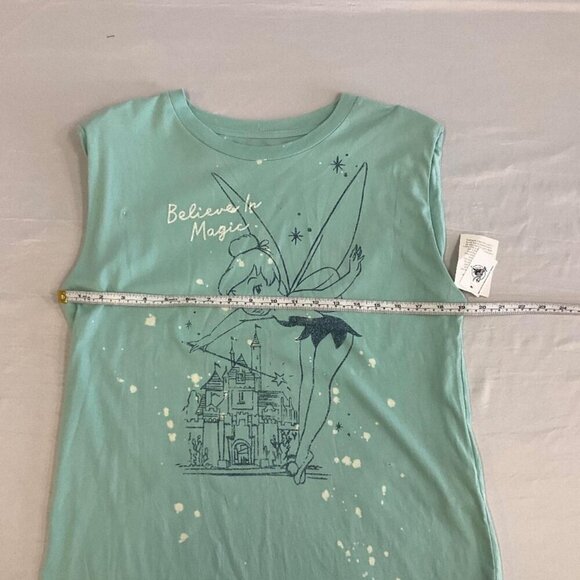 NWT Disney Women's Teal Graphic Tee, Size Medium - Picture 5 of 8